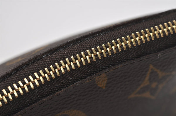 Authentic Louis Vuitton Monogram Pochette Cosmetic Pouch M47515 LV 6628I