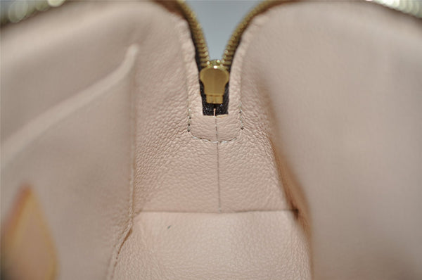 Authentic Louis Vuitton Monogram Pochette Cosmetic Pouch M47515 LV 6628I