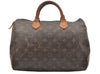 Authentic Louis Vuitton Monogram Speedy 30 Hand Boston Bag M41526 LV Junk 6628K