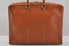 Authentic Louis Vuitton Epi Porte Documents Voyage Briefcase M54478 Brown 6629I