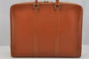 Authentic Louis Vuitton Epi Porte Documents Voyage Briefcase M54478 Brown 6629I