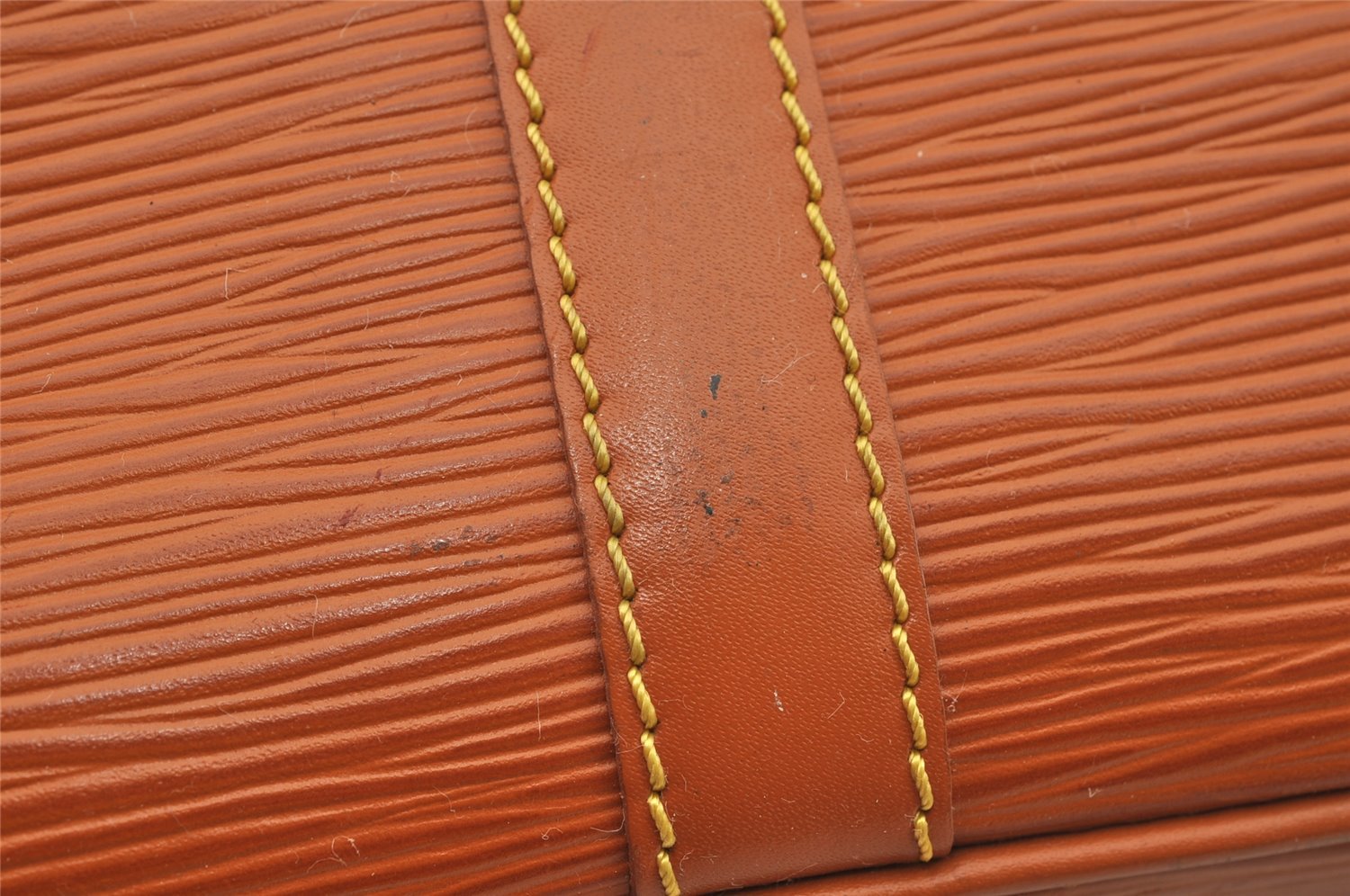 Authentic Louis Vuitton Epi Porte Documents Voyage Briefcase M54478 Brown 6629I