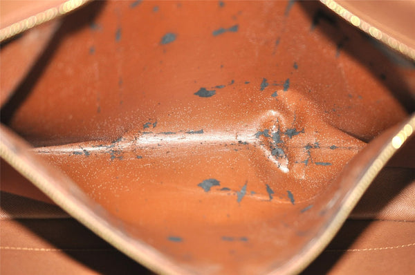 Authentic Louis Vuitton Epi Porte Documents Voyage Briefcase M54478 Brown 6629I