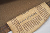 Authentic GUCCI Web Sherry Line Shoulder Tote Bag GG PVC Leather Brown 6629J