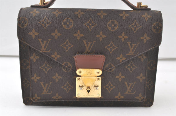 Authentic Louis Vuitton Monogram Monceau 2Way Shoulder Hand Bag M51187 LV 6629K