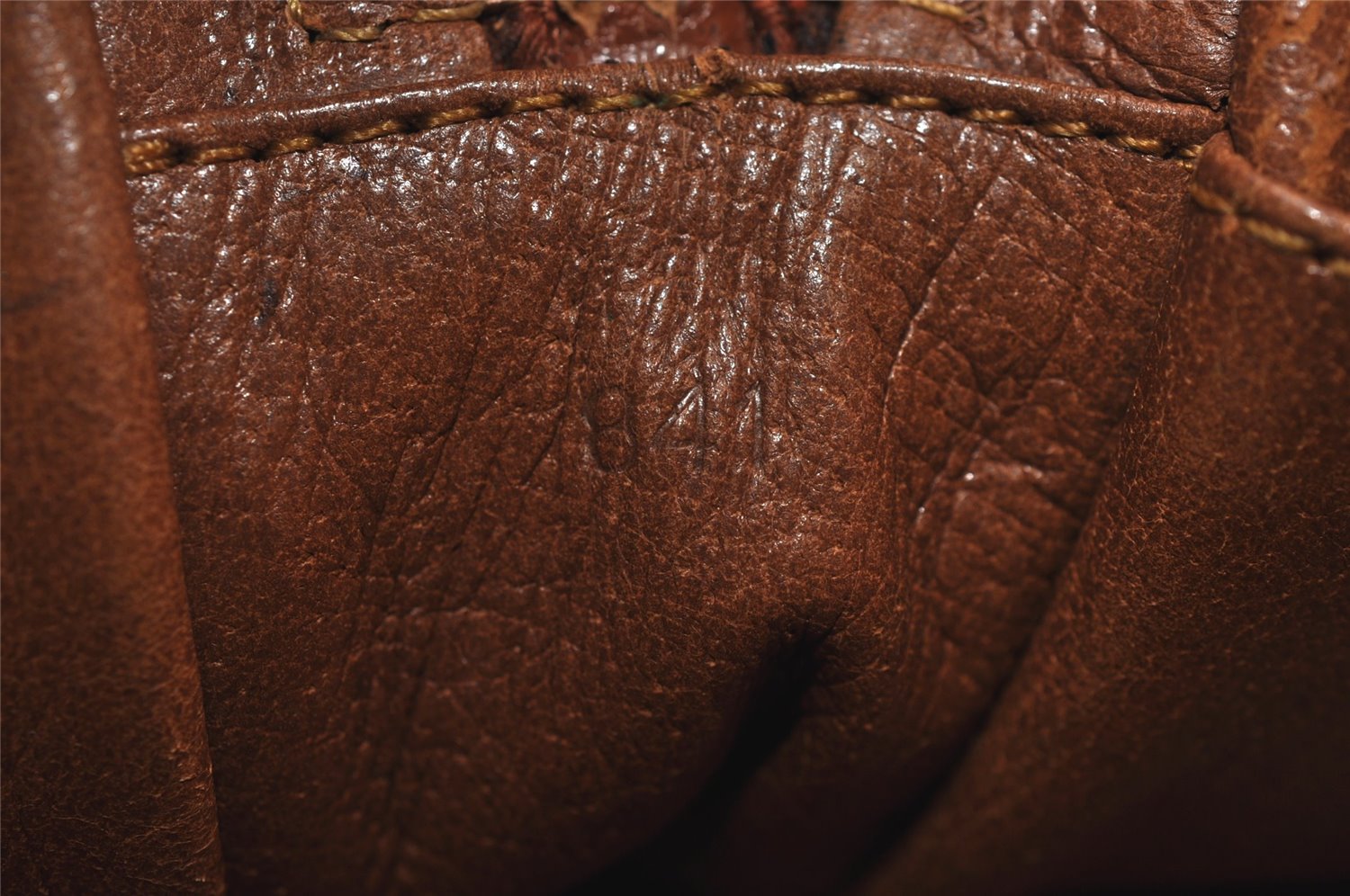 Authentic Louis Vuitton Monogram Pochette Sport Clutch Bag Old Model Junk 6631J