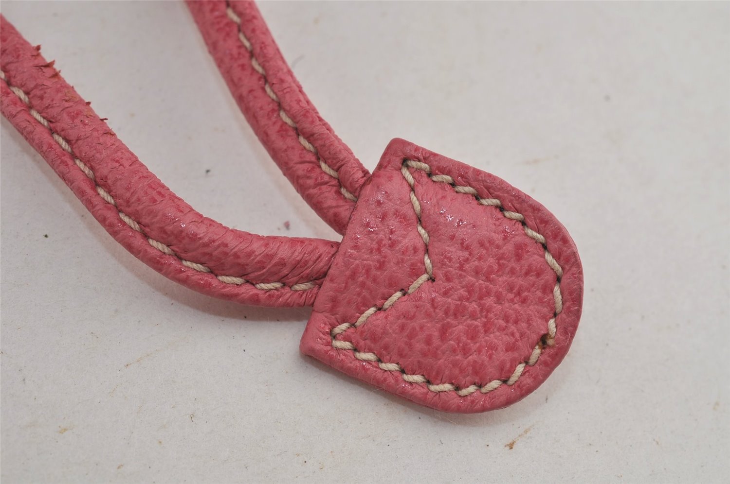 Authentic GUCCI Vintage Bamboo Drawstring Backpack Suede Leather Pink 6632J