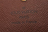 Auth Louis Vuitton Monogram Porte Monnaie Billets Tresor Wallet M61730 LV 6633I