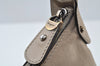 Authentic Salvatore Ferragamo Vara Ribbon Shoulder Hand Bag Leather Beige 6635I