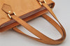 Authentic Louis Vuitton Vernis Houston Shoulder Hand Bag Yellow M91054 LV 6635J