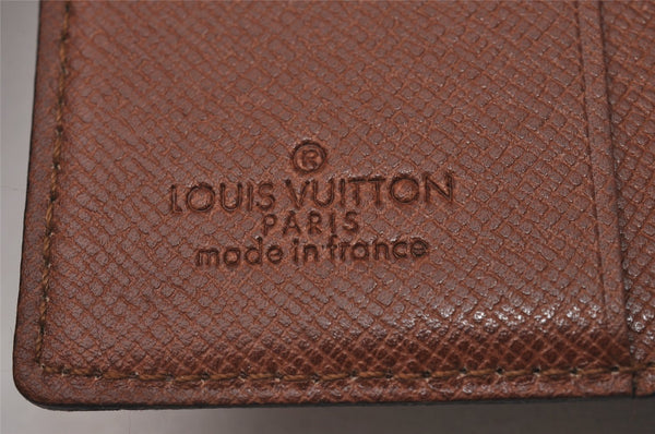 Authentic Louis Vuitton Monogram Pocket Diary Note Cover M56340 LV 6636I