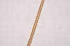 Authentic Christian Dior Gold Tone Chain Pendant Necklace CD 6638I