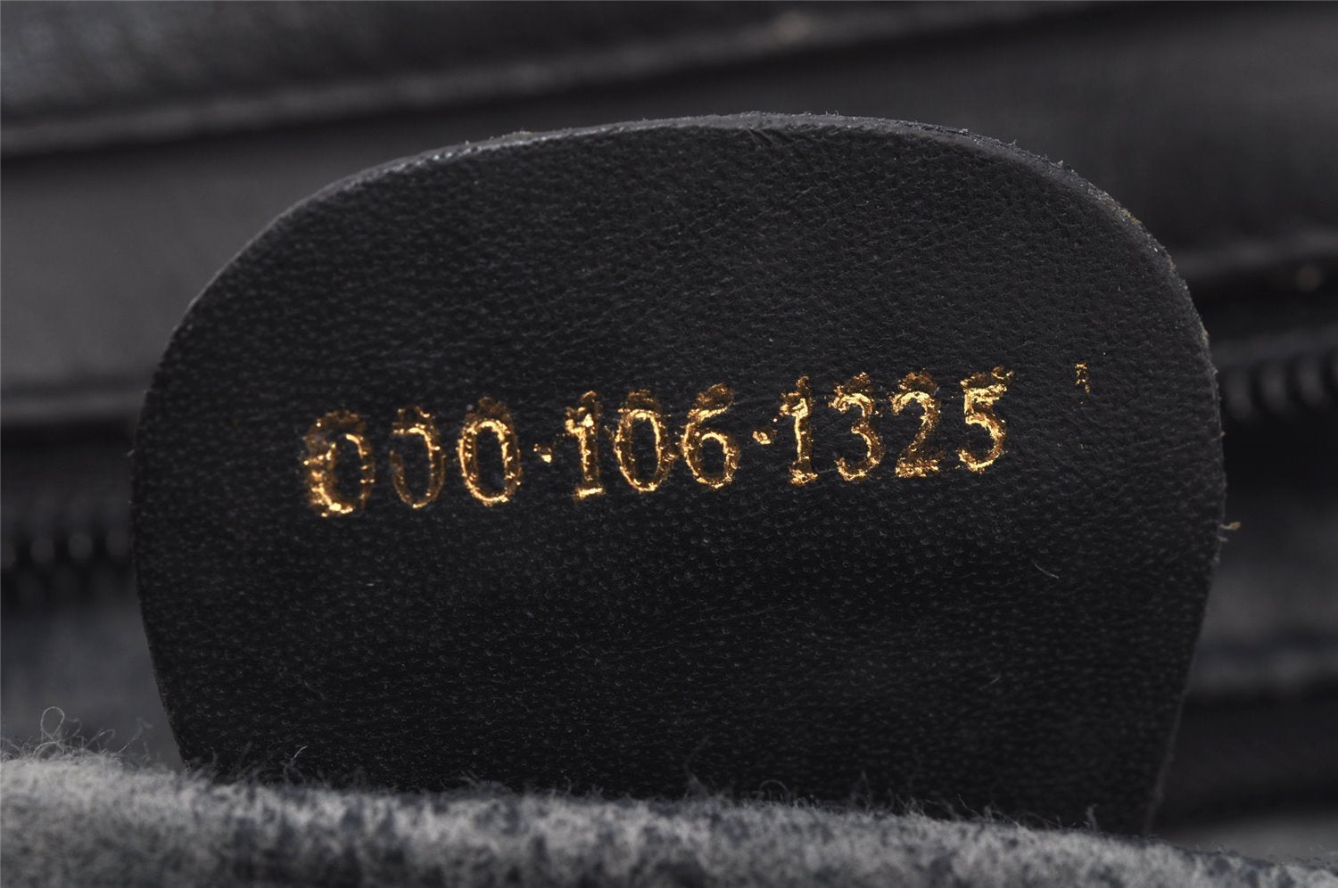 Authentic GUCCI Vintage Micro GG PVC Leather Hand Bag Purse Navy Blue Junk 6638J