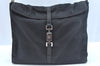Authentic GUCCI Jackie Shoulder Hand Bag Nylon Leather 0013355 Black 6639J
