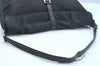 Authentic GUCCI Jackie Shoulder Hand Bag Nylon Leather 0013355 Black 6639J