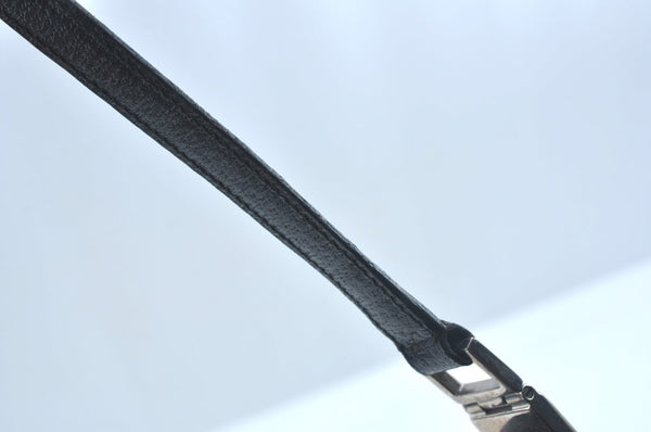 Authentic GUCCI Jackie Shoulder Hand Bag Nylon Leather 0013355 Black 6639J