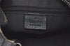 Authentic GUCCI Shoulder Hand Bag Purse GG Canvas Leather 115003 Black 6639K