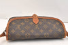 Authentic Louis Vuitton Monogram Gibeciere PM Shoulder Cross Bag M42248 LV 6640K