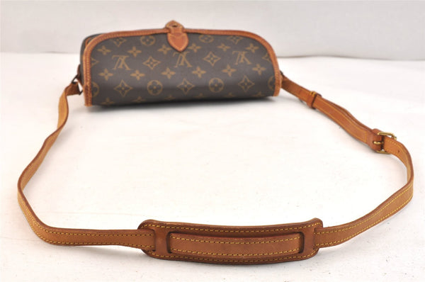 Authentic Louis Vuitton Monogram Gibeciere PM Shoulder Cross Bag M42248 LV 6640K