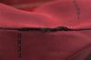 Authentic FENDI Zucca Chef Bag Shoulder Tote Bag Canvas Leather Brown Red 6643I