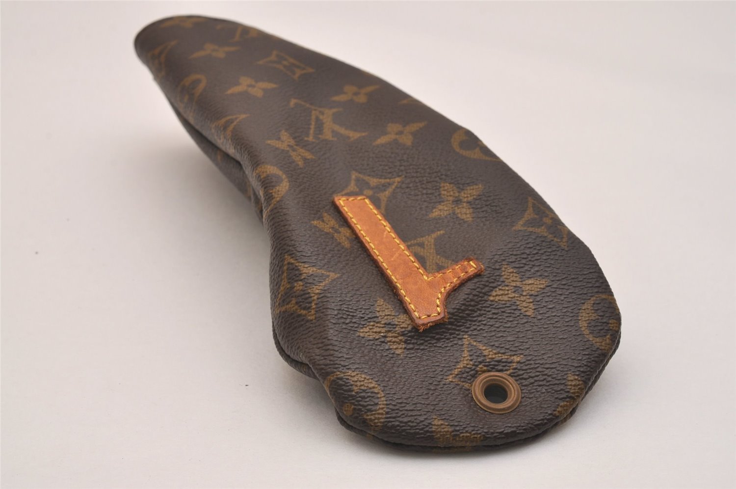 Authentic Louis Vuitton Monogram Protege-bois Golf Club Head Cover 3Set 6643J