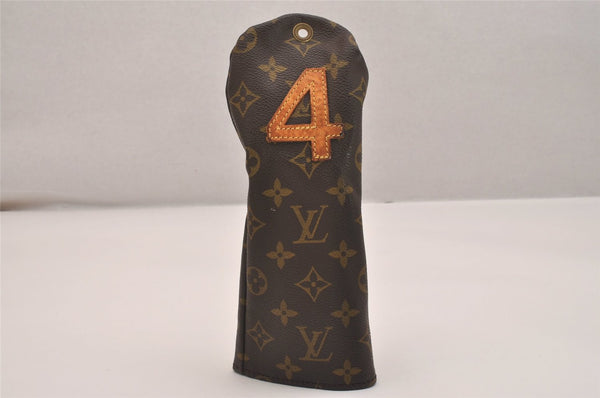 Authentic Louis Vuitton Monogram Protege-bois Golf Club Head Cover 3Set 6643J