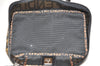 Authentic FENDI Vintage Hand Bag Purse Nylon Leather Black 6645K