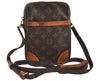 Authentic Louis Vuitton Monogram Danube Shoulder Cross Body Bag M45266 LV 6647J
