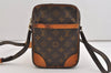 Authentic Louis Vuitton Monogram Danube Shoulder Cross Body Bag M45266 LV 6647J