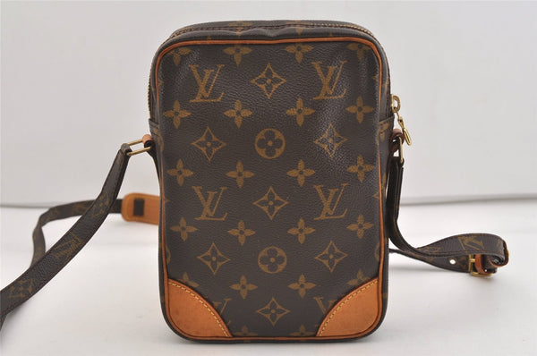 Authentic Louis Vuitton Monogram Danube Shoulder Cross Body Bag M45266 LV 6647J
