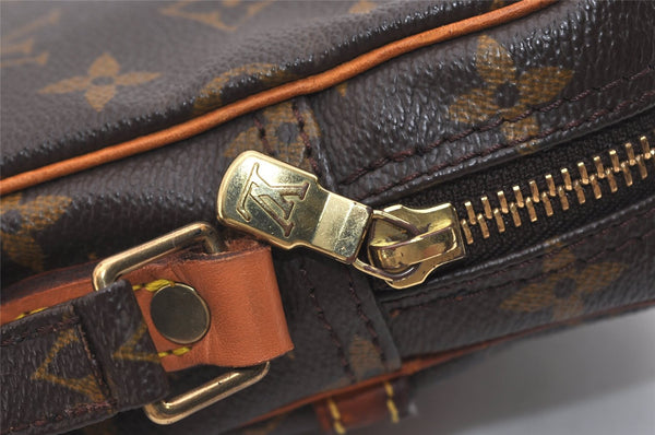 Authentic Louis Vuitton Monogram Danube Shoulder Cross Body Bag M45266 LV 6647J