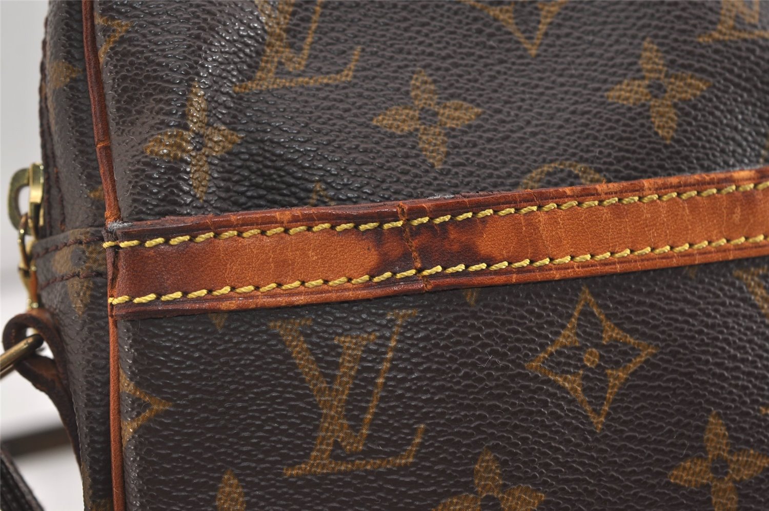 Authentic Louis Vuitton Monogram Danube Shoulder Cross Body Bag M45266 LV 6647J