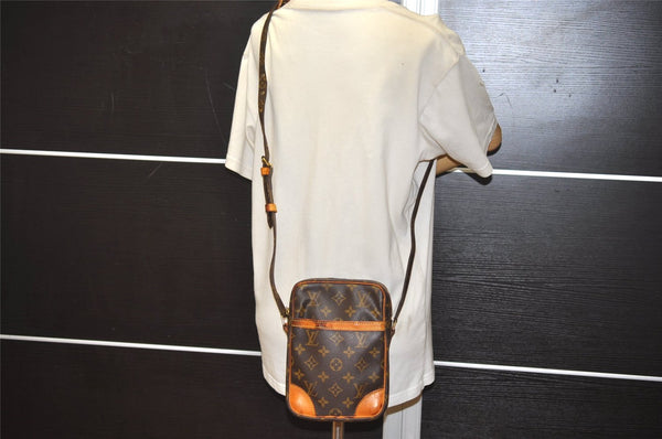 Authentic Louis Vuitton Monogram Danube Shoulder Cross Body Bag M45266 LV 6647J