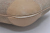 Authentic GUCCI Square GG Shoulder Hand Bag Suede Leather 0014147 Beige 6648J