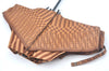 Authentic FENDI Zucchino Pequin Folding Umbrella Brown 6649J