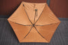 Authentic FENDI Zucchino Pequin Folding Umbrella Brown 6649J