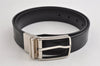 Auth Louis Vuitton Damier Infini Ceinture Boston Belt 85cm 34" M9674 Black 6650I