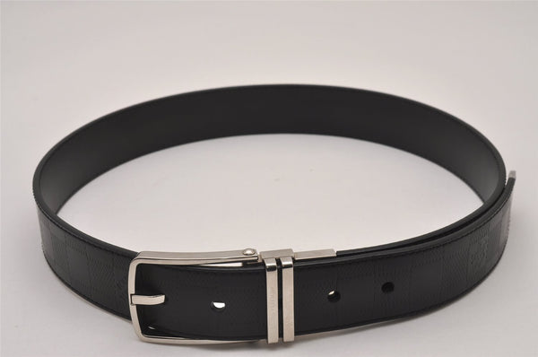 Auth Louis Vuitton Damier Infini Ceinture Boston Belt 85cm 34" M9674 Black 6650I