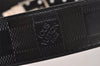 Auth Louis Vuitton Damier Infini Ceinture Boston Belt 85cm 34" M9674 Black 6650I