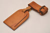 Authentic Louis Vuitton Name tag Handle Holder Beige 10Set LV 6650J