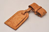 Authentic Louis Vuitton Name tag Handle Holder Beige 10Set LV 6650J