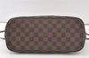 Authentic Louis Vuitton Damier Neverfull PM Shoulder Tote Bag N40600 LV 6650K