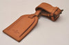 Authentic Louis Vuitton Name tag Handle Holder Beige 10Set LV 6651J