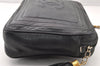 Authentic CHANEL Tassel Lamb Skin Chain Shoulder Bag Purse Black CC Junk 6654I