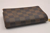 Authentic Louis Vuitton Damier Portefeuille Tresor Wallet Purse N61736 LV 6654J