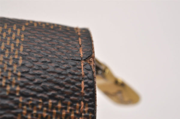 Authentic Louis Vuitton Damier Portefeuille Tresor Wallet Purse N61736 LV 6654J