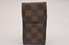 Authentic Louis Vuitton Damier Etui Cigarette Case N63024 LV 6655J