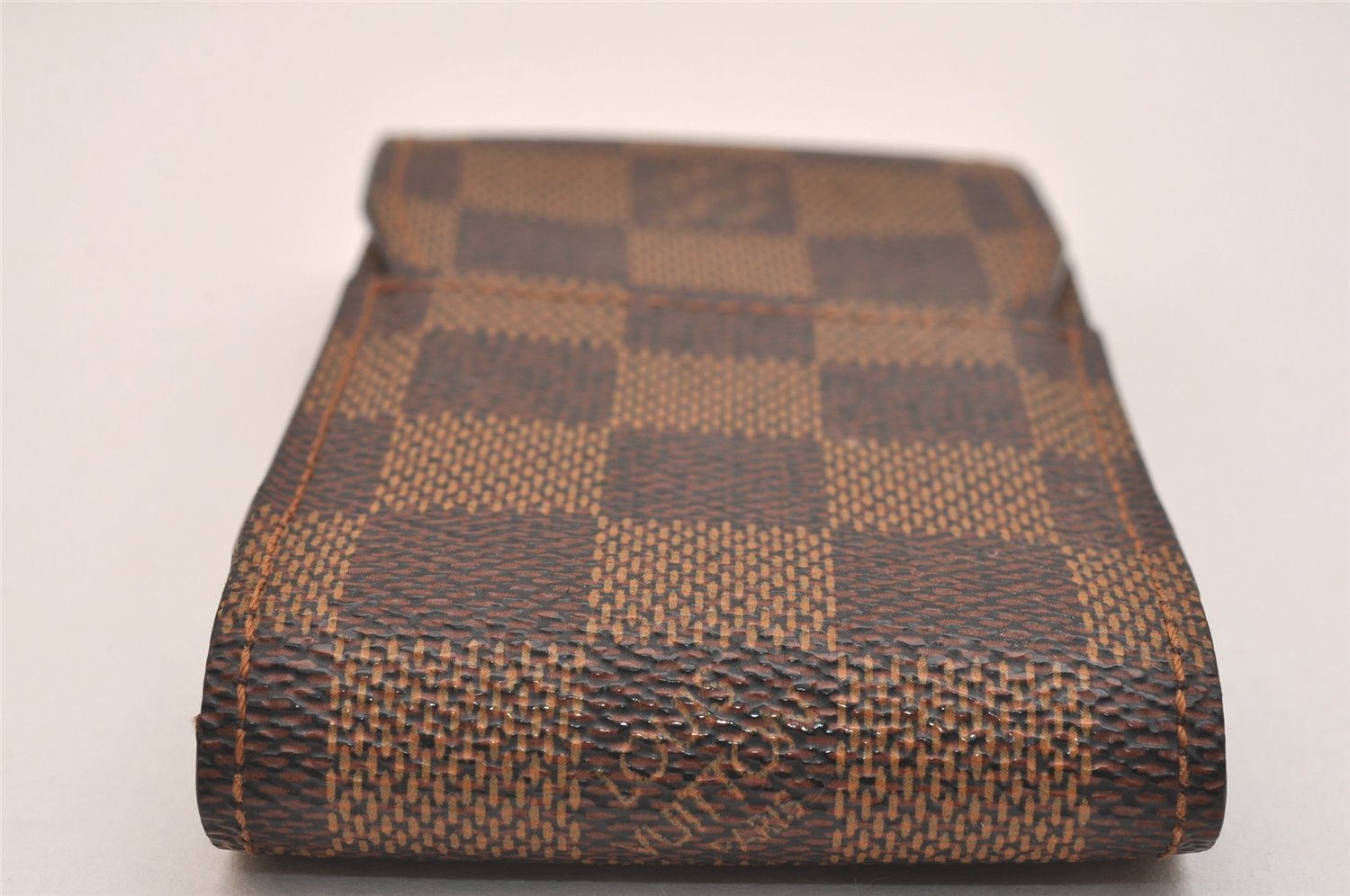Authentic Louis Vuitton Damier Etui Cigarette Case N63024 LV 6655J
