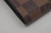 Authentic Louis Vuitton Damier Etui Cigarette Case N63024 LV 6655J