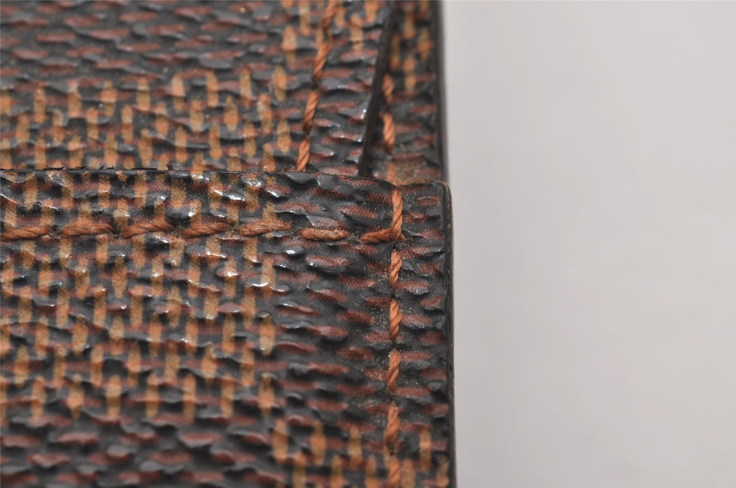 Authentic Louis Vuitton Damier Etui Cigarette Case N63024 LV 6655J